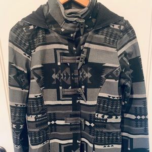 LA Kitty - Aztec Pea Coat